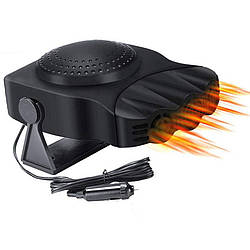 Автомобільний тепловентилятор від прикурювача 12В 150W EL-530-6 / Обігрівач в машину / Автодуйка