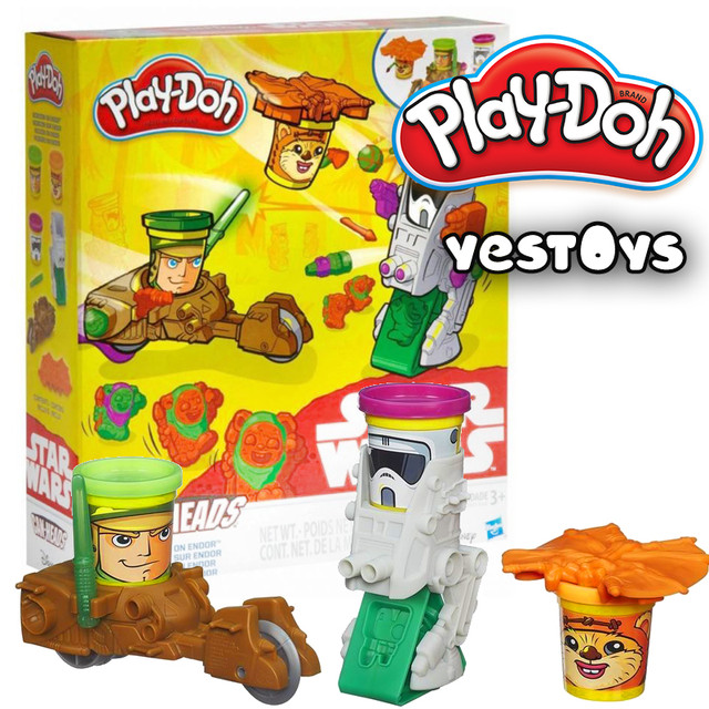 Плей-Дох звездные войны "Миссия на планете Ендор" Star Wars Play-Doh (B2524)