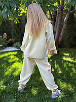 Дитячий прогулянковий вельветовий костюм унісекс, фото 6