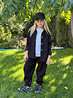 Дитячий прогулянковий вельветовий костюм унісекс, фото 3