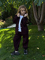 Дитячий прогулянковий вельветовий костюм унісекс, фото 2