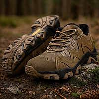 Зимние кроссовки тактические военные мех овчина теплые CORDURA кроссовки армейские койот водонепроницаемые качественные