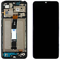 Дисплей Xiaomi Redmi 12C, Poco C55 з тачскріном (оригінал OEM з рамкою)