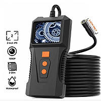 Ендоскоп з підсвічуванням та монітором P230 на 5 метрів, камера для перегляду двигуна, поршневий - відеоскоп