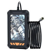 Камера ендоскоп з підсвічуванням P380 та екраном, кабель на 5м, ендоскоп для сто, камера для важкодоступних місць