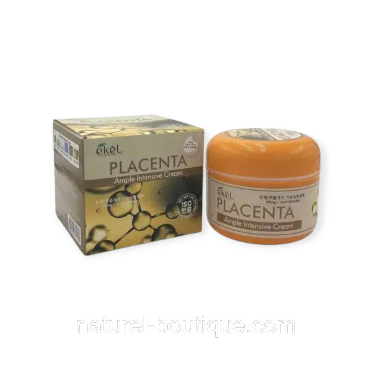 Крем для обличчя Ekel Placenta Ample Intensive Cream із плацентою, фото 1