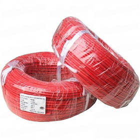 Провід силіконовий 1 жила 11AWG (3,8 мм.кв.) TinCU, червоний, 100 м