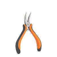 Вигнуті плоскогубці MINI 125 мм, нікельовані, HOME & GARAGE, DIY-PL2013/4