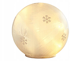 Livarno Home скляна новорічна лампа-куля з підсвіткою | 10 LED, таймер 6 годин, тепле біле світло, ідеальна на свята, фото 2