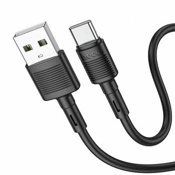 Кабель Hoco X83 Type-C Victory charging data cable Black