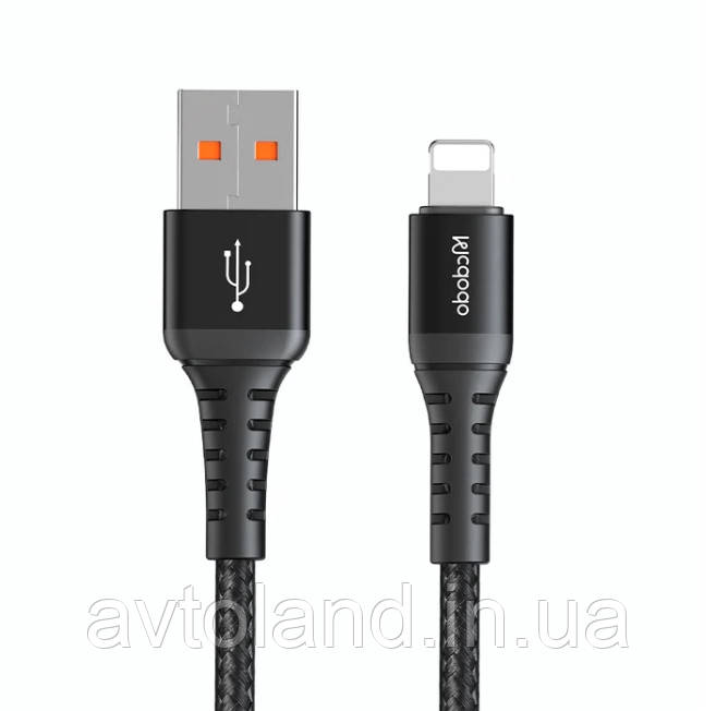 Кабель McDodo Lightning Charging Data Cable 1m CA-2261 Black, фото 1