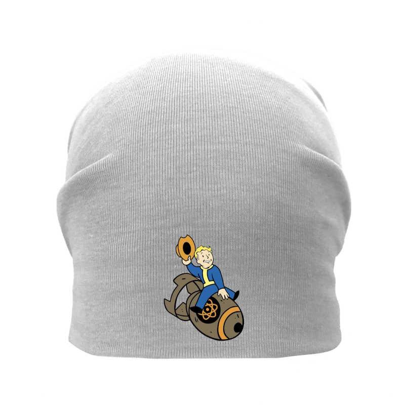 Шапка дитяча Фоллаут сіра (Fallout — 002) 54-56 см, фото 1