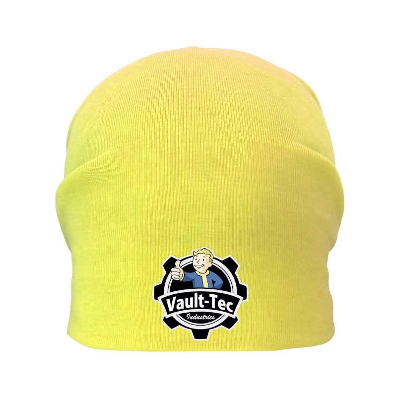 Шапка дитяча Фоллаут жовта (Fallout — 005) 50-52 см, фото 1