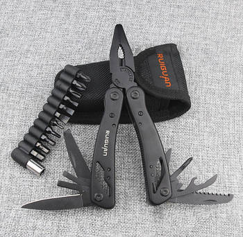 Мультитул Ruiguan RG035 12 в 1 Black