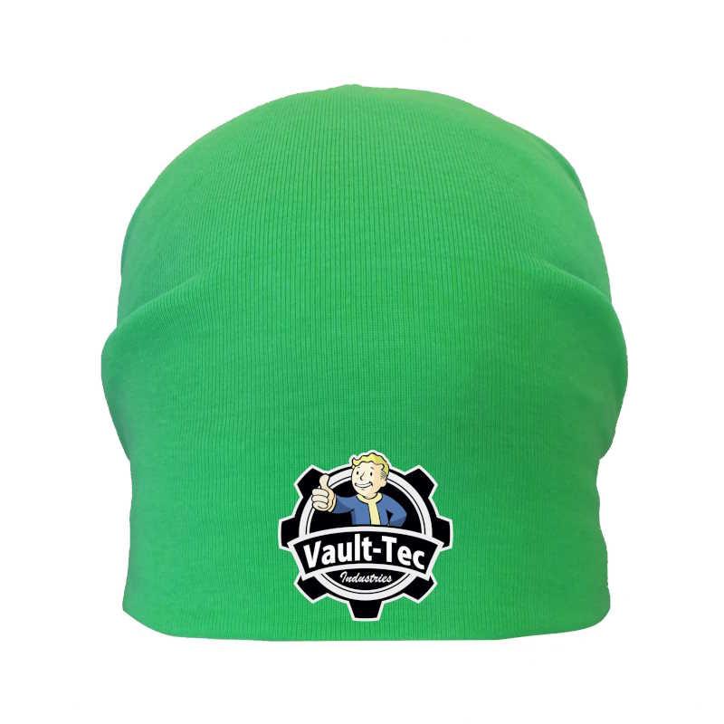 Шапка дитяча Фоллаут зелена (Fallout — 005) 50-52 см, фото 1