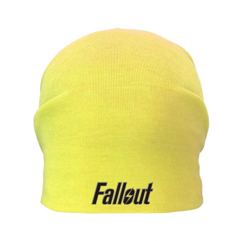 Шапка дитяча Фоллаут жовта (Fallout — 008) 50-52 см, фото 1