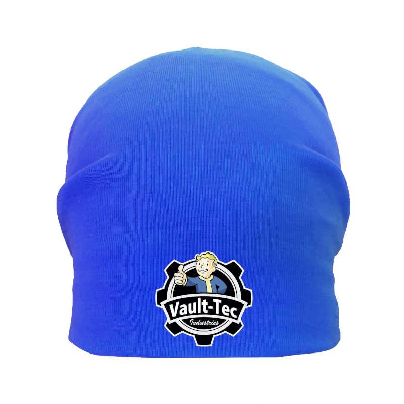 Шапка дитяча Фоллаут синя (Fallout — 005) 54-56 см, фото 1