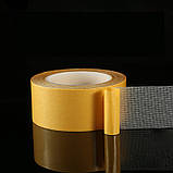 Суперміцна двостороння сітчаста клейка стрічка 30мм х 5м для ремонту, монтажу та фіксації, фото 5