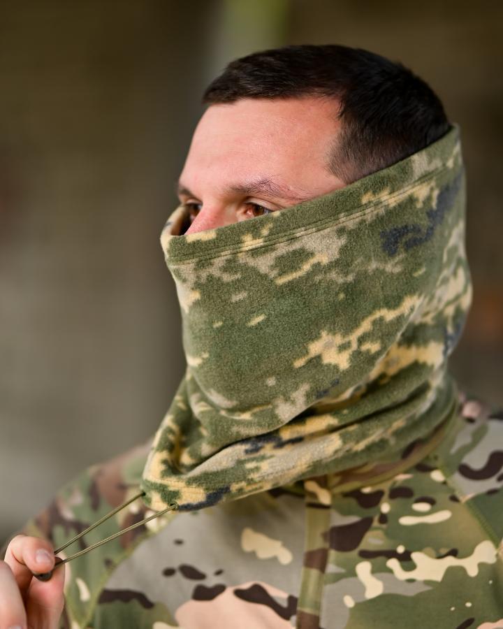 Баф флісовий піксель