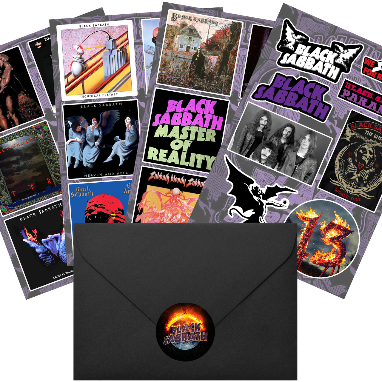 Подарунковий набір стікерпаків gsp-003 Black Sabbath, фото 1