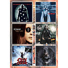 Подарунковий набір стікерпаків gsp-017 Ozzy Osbourne, фото 4