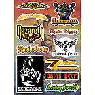 Подарунковий набір стікерпаків gsp-019 Rock and Metal Legends, фото 3