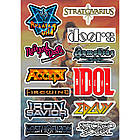 Подарунковий набір стікерпаків gsp-019 Rock and Metal Legends, фото 4