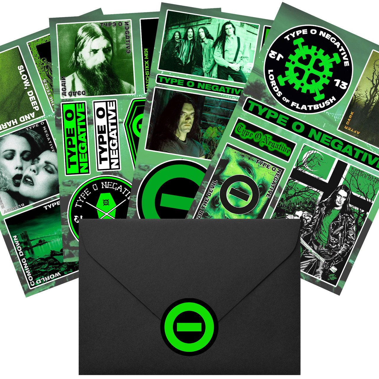 Подарунковий набір стікерпаків gsp-024 Type O Negative, фото 1
