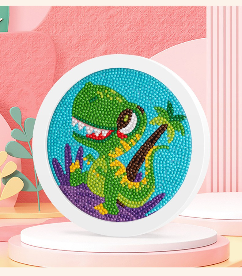 Алмазна мозаїка для дітей від 6 років, 16,5*16,5 см, No7