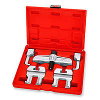 Набір знімачів шківа розпочила VAG, 5 од. (VW/Audi/Skoda/SEAT, для 5/6-променевих шківів) TOPTUL JGAI0505