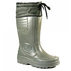 Чоботи утеплені високі гумові, фото 4