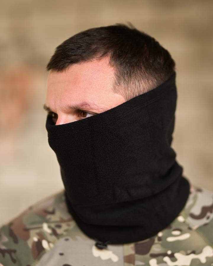 Баф флісовий чорний