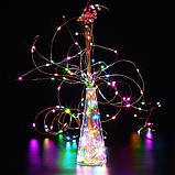 Гірлянда Роса нитка 500 LED  50 м з пультом 220В теплий білий, фото 4