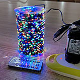 Гірлянда Роса нитка 300 LED 30 м з пультом 220В мультиколор, фото 10