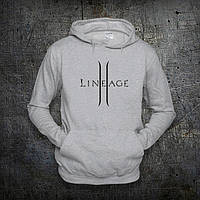 Худи Fruit of the Loom Логотип Линейдж Lineage 2 Серый M (9684) D3-2025