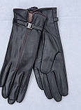 Жіночі рукавички з вовняною підкладкою, фото 2