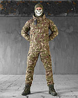 Тактичний зимовий костюм Гірка анорак Varan, чоловіча військова зимова форма рипстоп камуфляж осінь-зима Ewerty