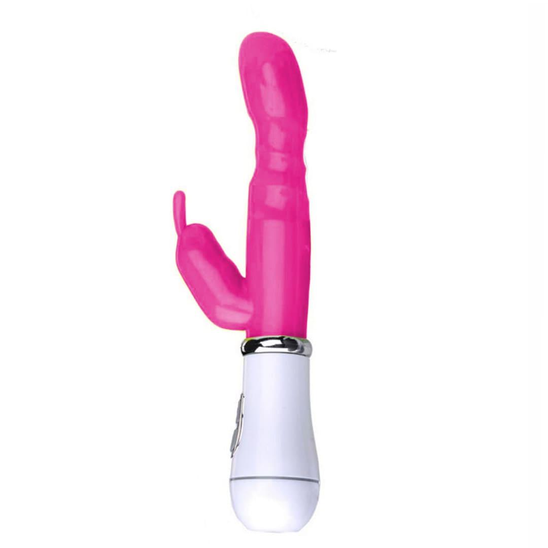 Гнучкий силіконовий вібратор (кролик)