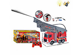 Пожежна машина на радіокеруванні 106 бризкає водою, світло, звук