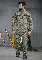 Тактичний костюм статутний мультикам ріп стоп,статутна армійська форма камуфляж для військовослужбовців зсу