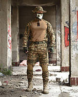 Тактичний Костюм oblivion Mars varan з наколінниками, військова бойова посилена форма ріп-стоп штурмовий костюм зсу