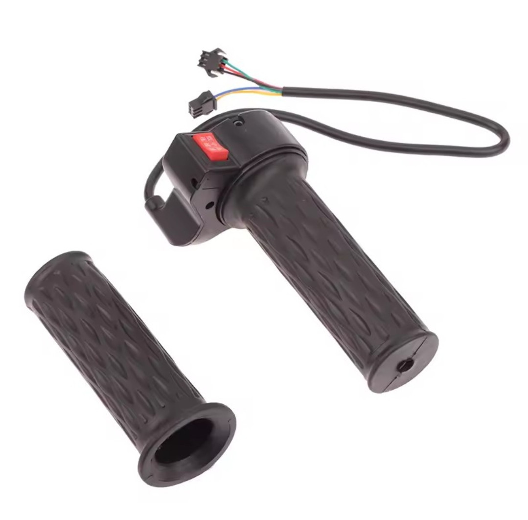 Ручки газу для електроскутера 12V-72V з перемикачем на 3 положення, фото 1