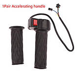 Ручки газу для електроскутера 12V-72V з перемикачем на 3 положення, фото 6