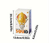 Музичний кальмар, восьминіг інтерактивна іграшка Tummy Time Octopus, фото 2