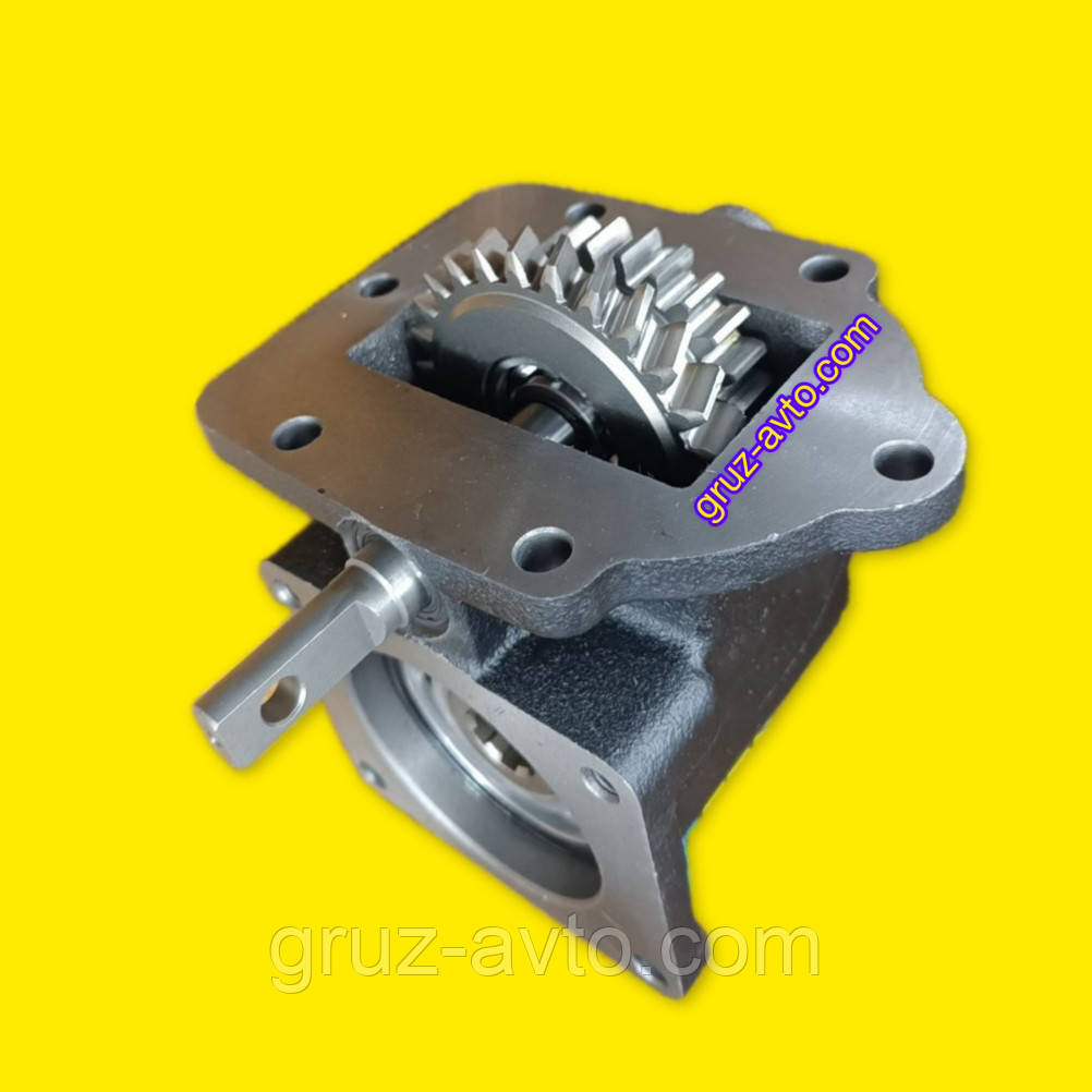 Коробка відбору потужності КОМ ГАЗ-53 під НШ самоскид Z-23 прямий Z-26 косий / 53б-4202010, фото 1