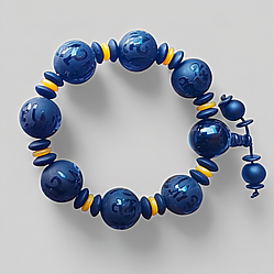 Намистини Дзі браслет, 0366ТД