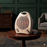 Електричний тепловентилятор дуйка NSB-200BS1, 2000 Вт — підлоговий / настільний компактний обігрівач
