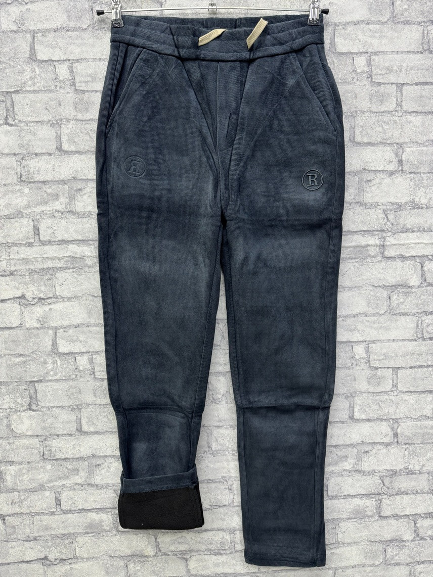 Чоловічі вельветові штани на утепленні, фото 1