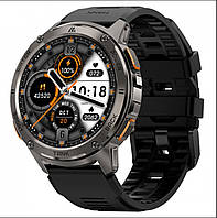 Смарт-годинник Kospet TANK T3 Black – спортивний розумний годинник з водозахистом, дзвінками для тренувань