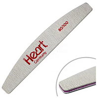 Пилка для нігтів HEART Half 80/100